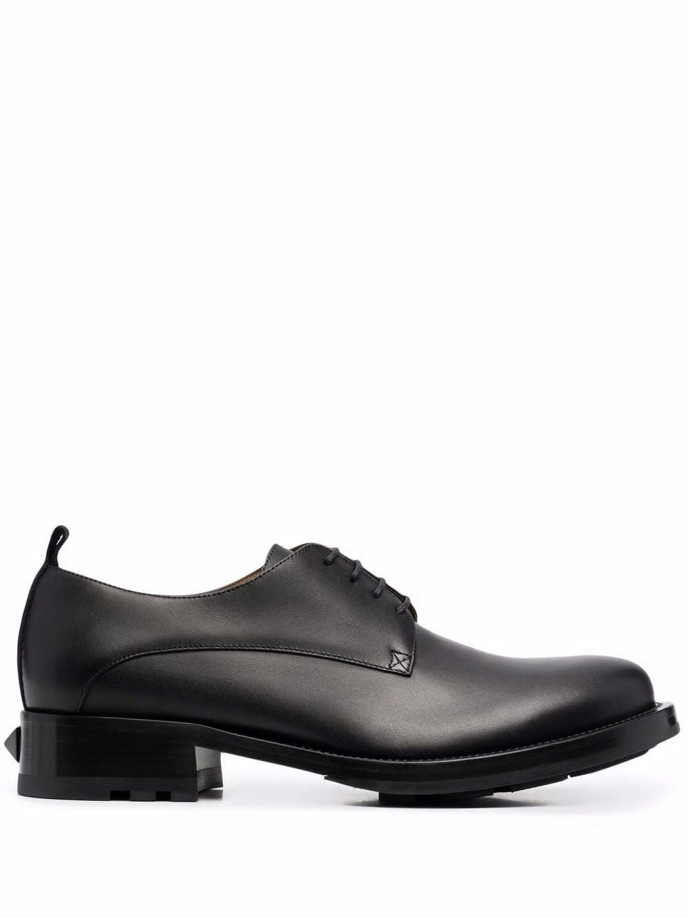 Classic Black Derby Dress Shoes for Men