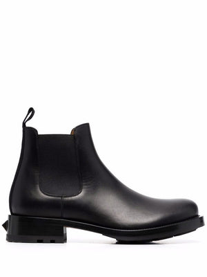 Men's 2024 Nero/Nero Beatle Boots (Valentino Garavani)