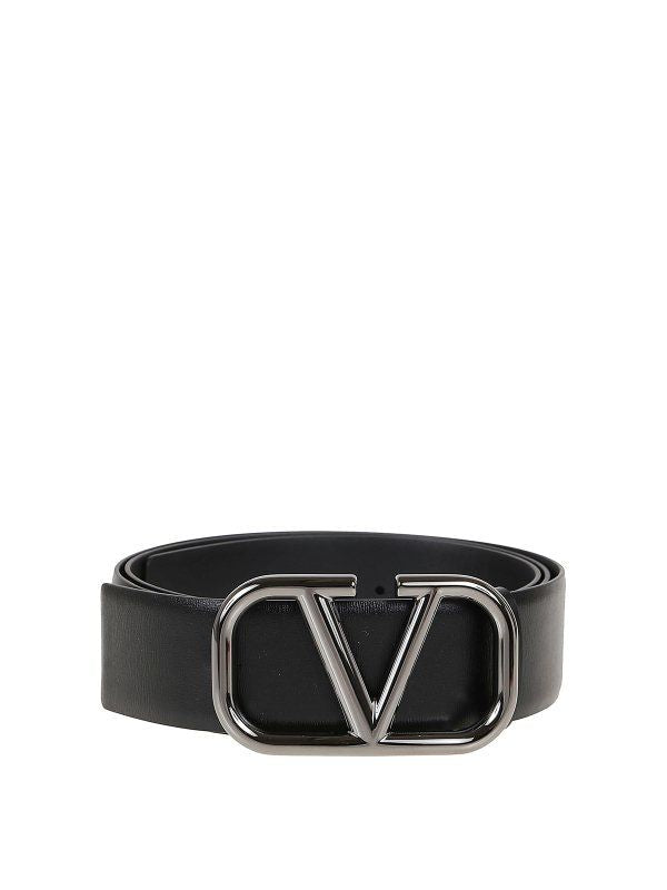 VALENTINO GARAVANI Sleek Buckle Belt H.40 for Men