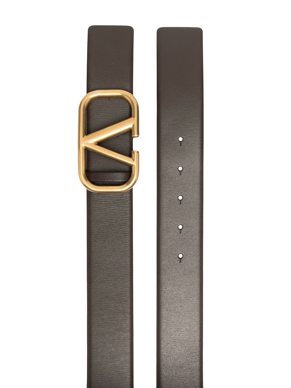 Bitter Chocolate/Nero Belt for Men