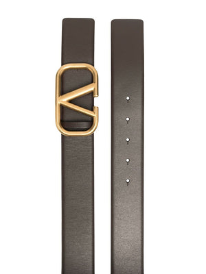 Bitter Chocolate/Nero Belt for Men