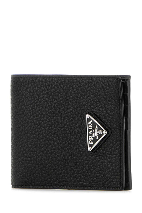 PRADA Sleek Mini Leather Wallet - Perfect for Modern Men