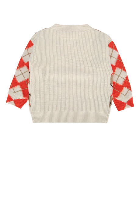 BURBERRY JR Mini Kevin Argyle Knitwear for Kids