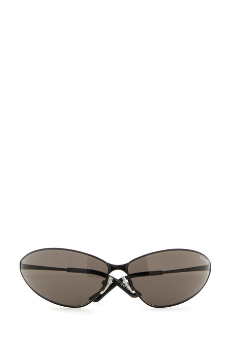 BALENCIAGA Sleek Black Mini Sunglasses for Men