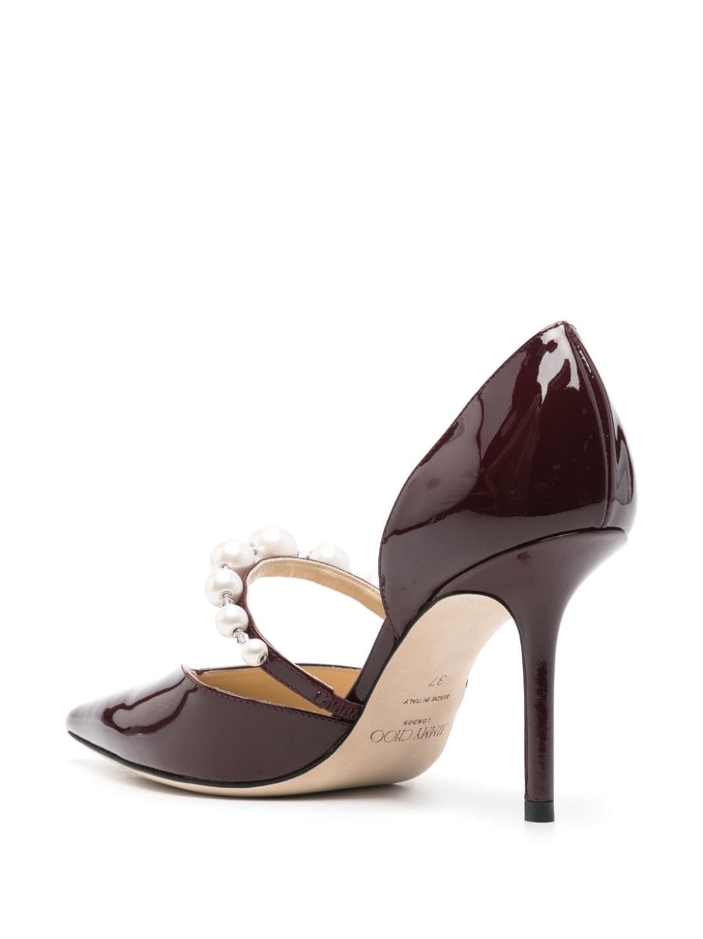 JIMMY CHOO AURELIE PATENT LEATHER PUMPS