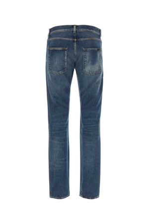 SAINT LAURENT Classic Blue Denim Jeans for Men