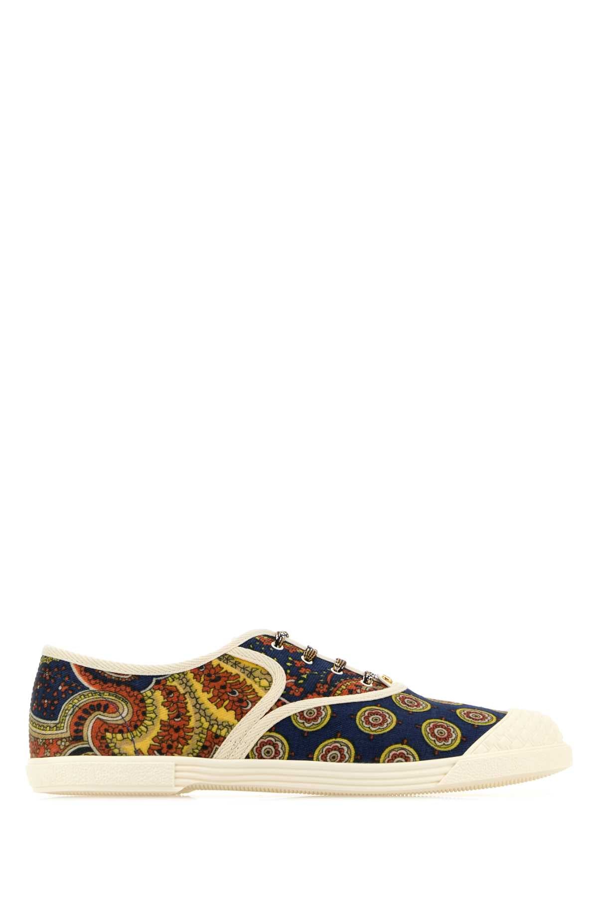 VALENTINO GARAVANI Printed Fabric Bay By Bay Sneaker