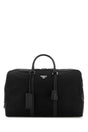 PRADA Black Fabric Travel Handbag 50cm