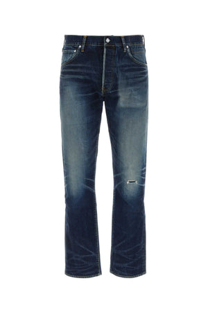 VISVIM Classic Dark Blue Denim Jeans for Men