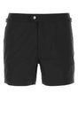 TOM FORD Luxurious Black Polyester Mini Swimming Shorts