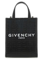 GIVENCHY Chic Black Canvas Mini Tote Handbag