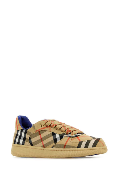 BURBERRY Embroidered Fabric Box Sneaker for Men