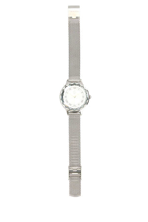 SWAROVSKI Elegant Silver Metal Octea Nova Watch - 40mm