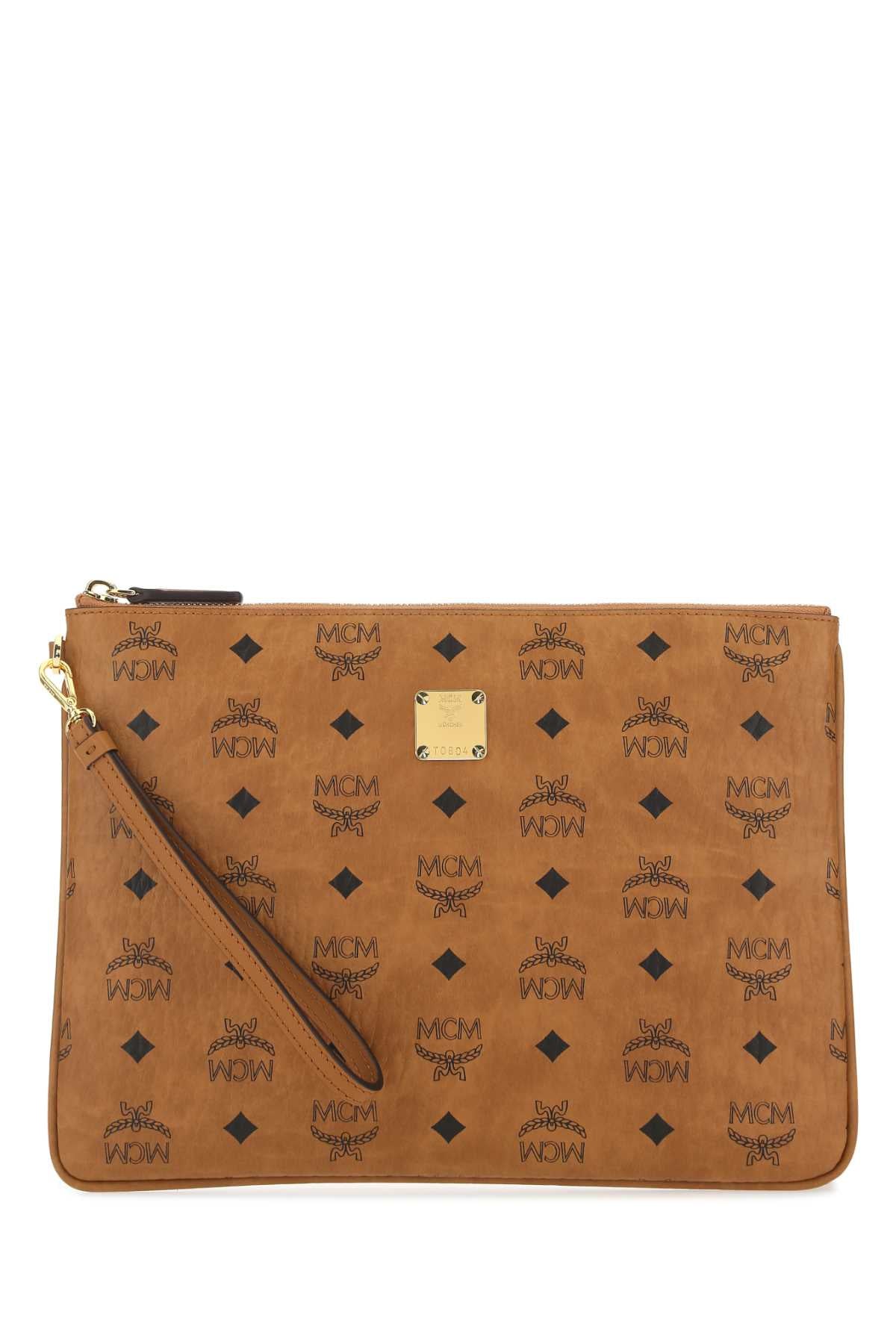 MCM Stylish Printed Canvas Clutch Bag