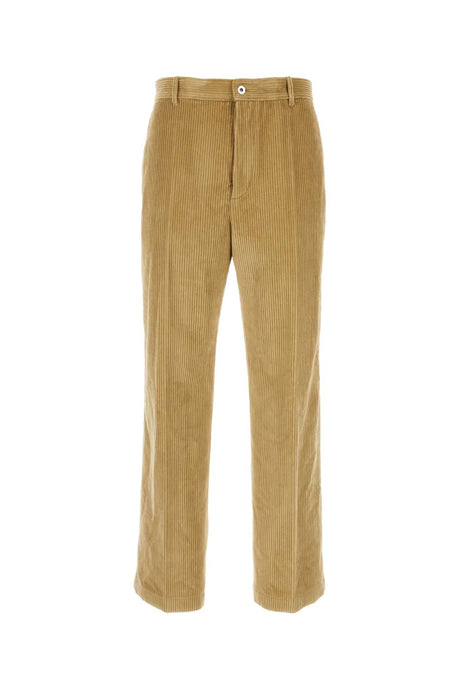 BOTTEGA VENETA Beige Corduroy Pants for Men