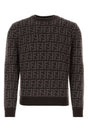 FENDI Embroidered Cashmere Sweater for Men - Perfect for Fall/Winter 2024