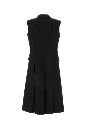 SACAI Chic Black Polyester Blend Vest for Women