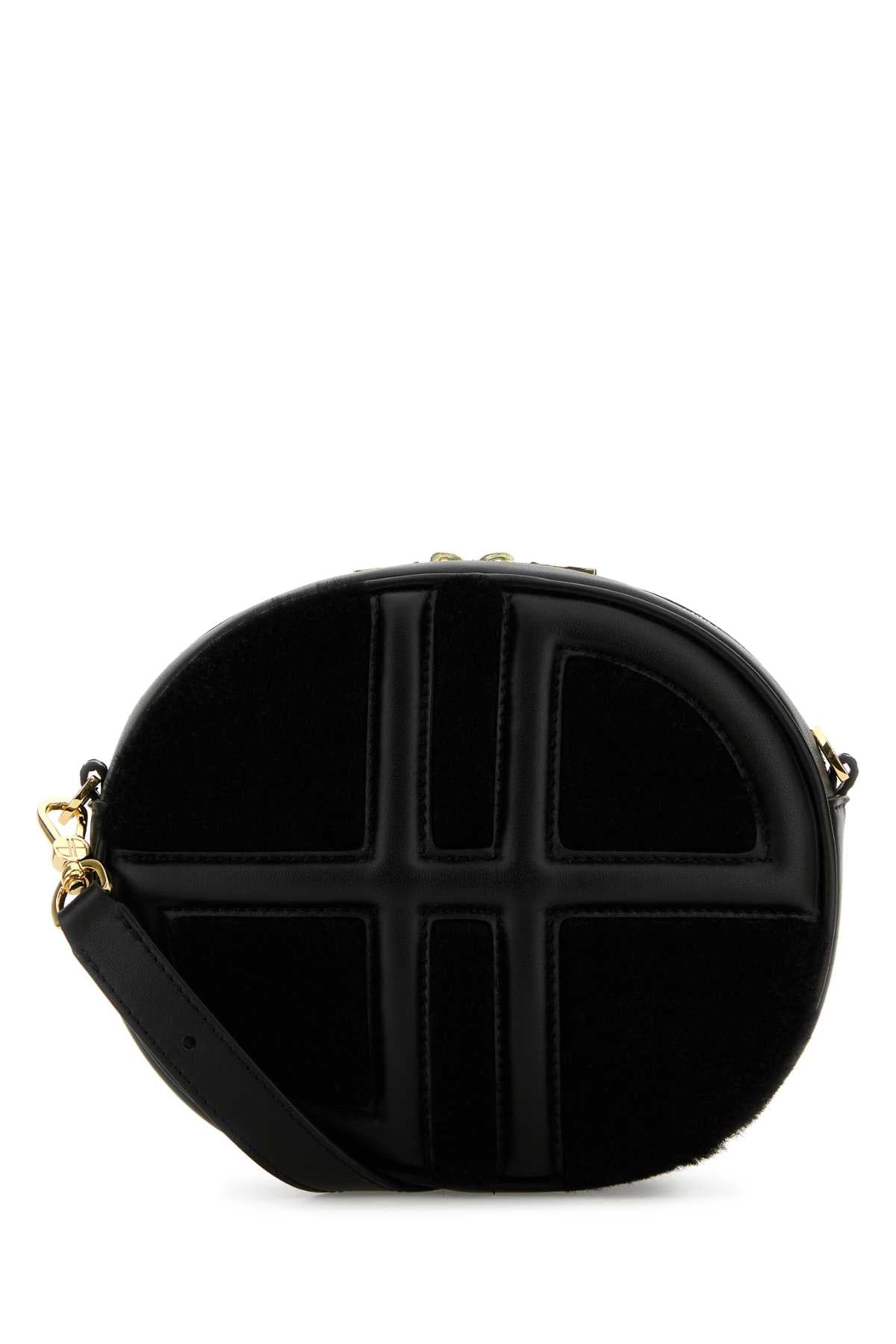 PATOU Mini Leather Shoulder Handbag