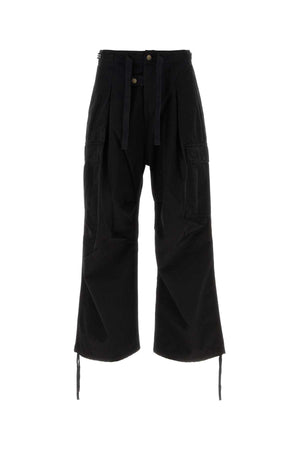 DARKPARK Men's Black Cargo Pants - Joseph Style