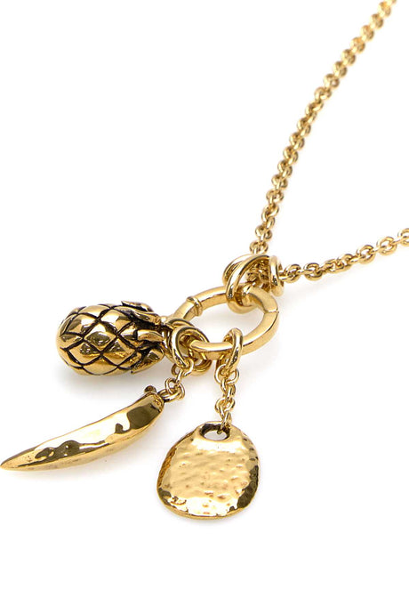 CHLOE Mini Gold Charms Necklace