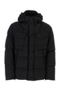 TEN C Men's Black Nylon Down Jacket