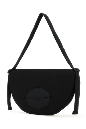 ALEXANDER WANG Large Black Canvas Bo Shoulder Handbag