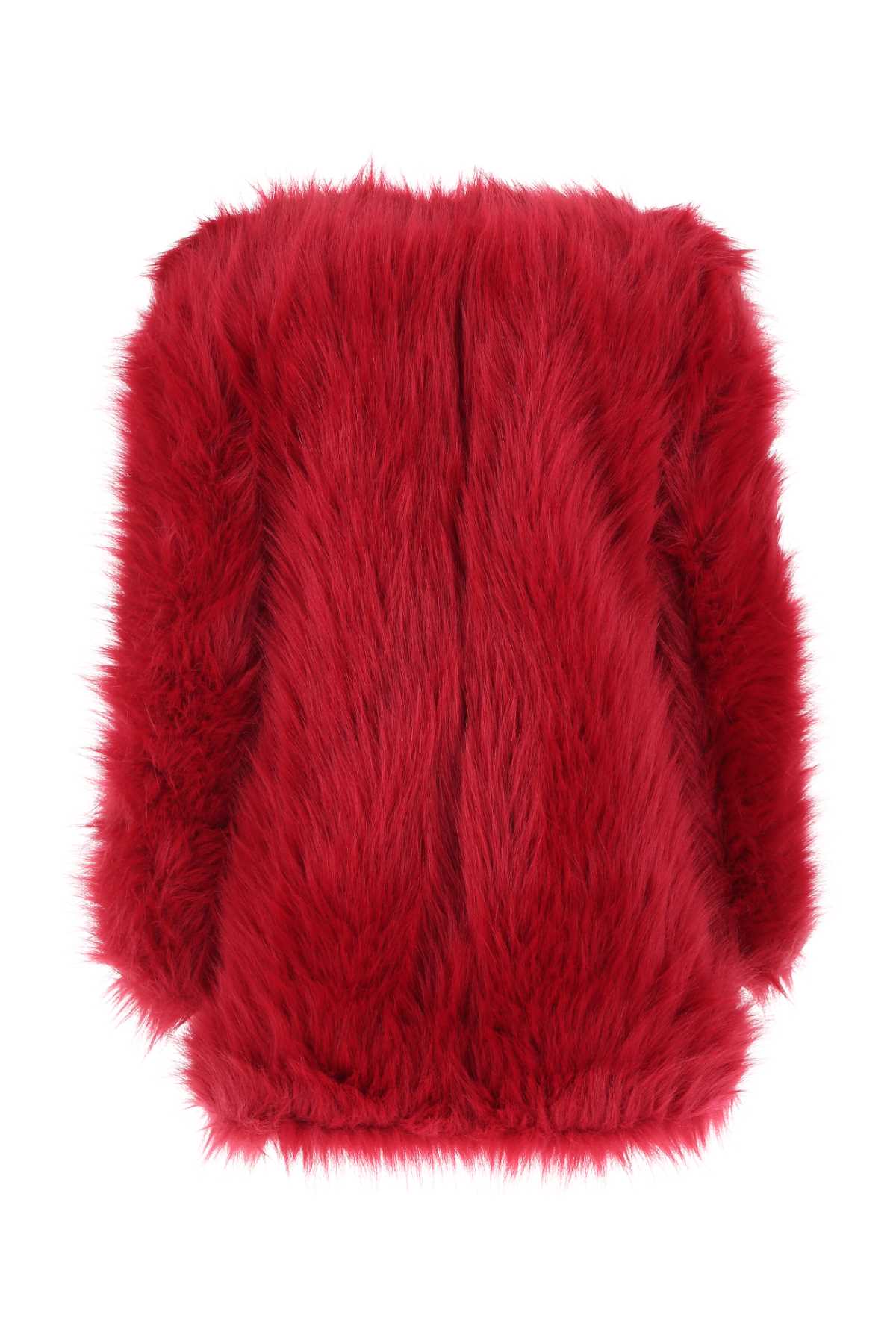 SAINT LAURENT Women's Eco-Friendly Faux Fur Jacket