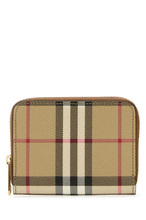 BURBERRY Mini Printed Canvas Wallet