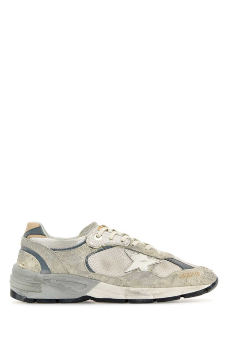 GOLDEN GOOSE DELUXE BRAND Multicolor Leather and Fabric Running Dad Sneakers