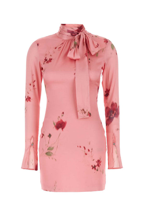 BLUMARINE Elegant Stretch Silk Mini Dress for Women