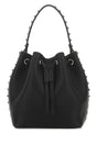 VALENTINO GARAVANI Rockstud Mini Leather Bucket Handbag