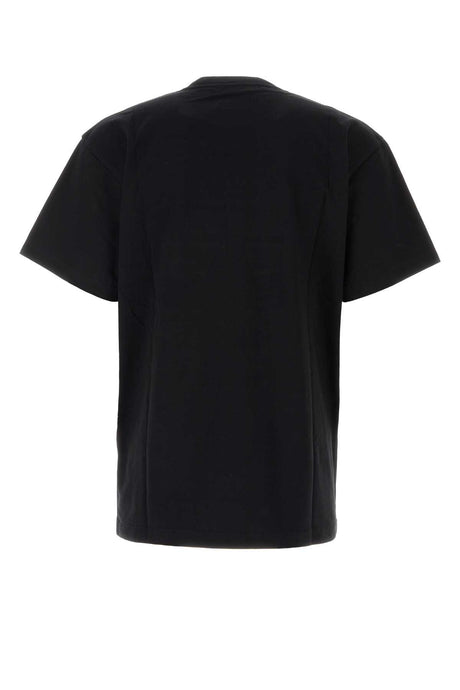 Y PROJECT Classic Black Cotton T-Shirt for Men