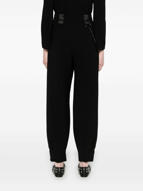 EMPORIO ARMANI High Waist Baggy Fit Trousers