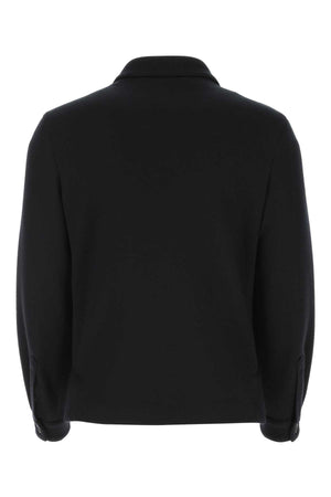 PRADA Midnight Blue Cashmere Blend Jacket for Men