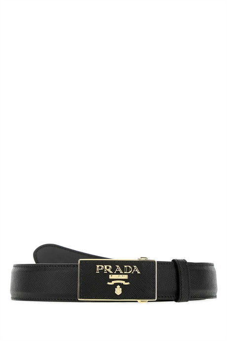 PRADA Elegant Leather Belt - 3 cm Width