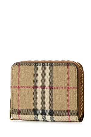 BURBERRY Mini Printed Canvas Wallet