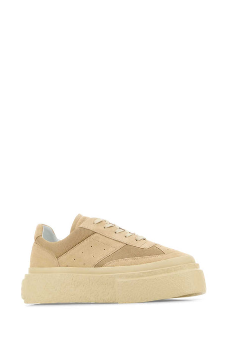 MM6 MAISON MARGIELA Two-tone Suede and Mesh Gambetta Sneakers for Men