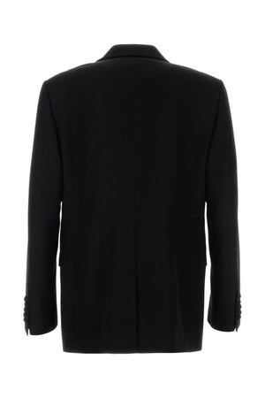 VALENTINO GARAVANI Sophisticated Black Wool Blazer for Men