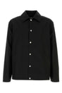 JIL SANDER Classic Black Poplin Jacket for Men