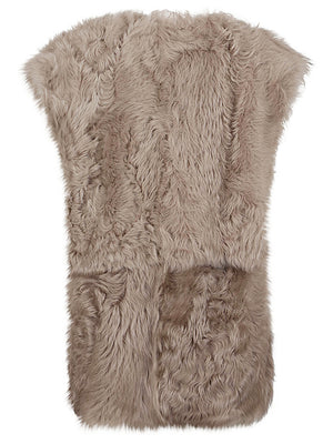 ENES SLEEVELESS FUR Jacket