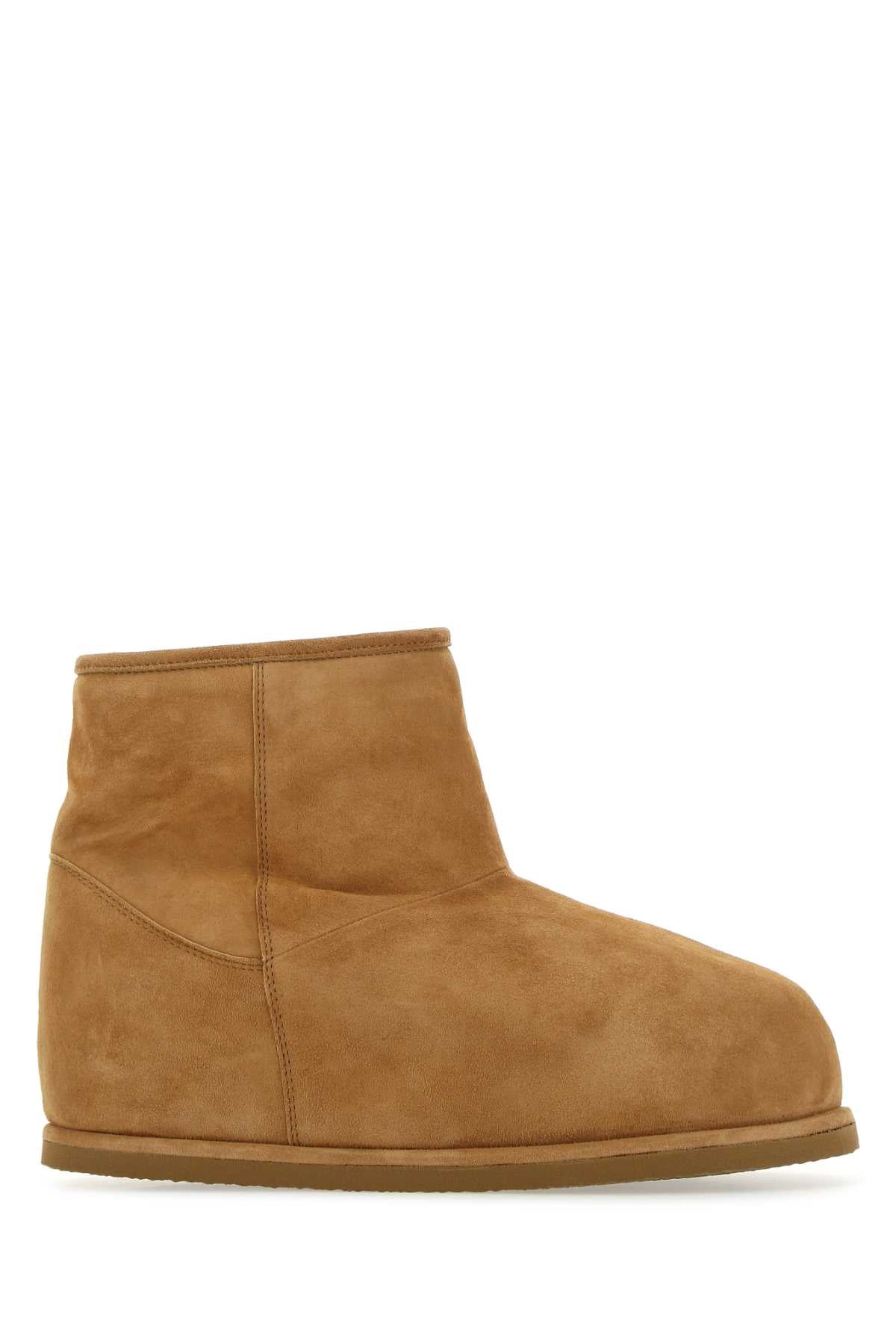 AMINA MUADDI Chic Suede Ankle Boots