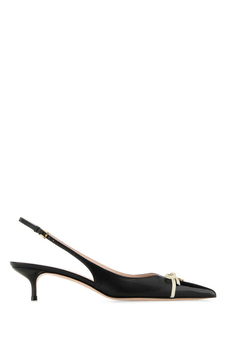 VALENTINO GARAVANI Chic Leather VLogo Pumps - 4.5 cm Heel