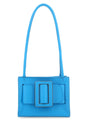 BOYY Mini Soft Leather Shoulder Handbag - Light Blue, 18 cm