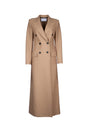 HARRIS WHARF LONDON Women's Long Tan Jacket