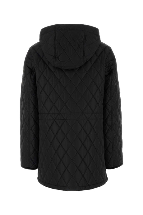 BURBERRY Women's Mini Black Nylon Jacket