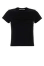 ALEXANDER WANG Essential Black Cotton T-Shirt