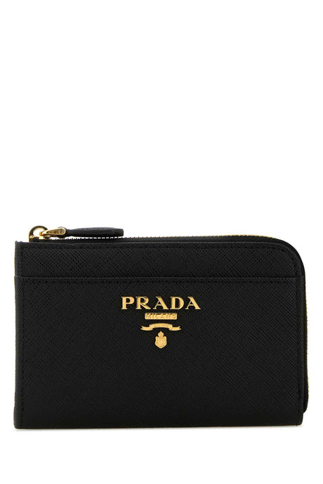 PRADA Elegant Leather Wallet - Compact Size