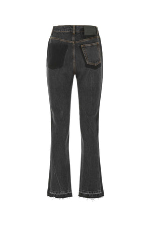 ALEXANDER MCQUEEN Classic Black Denim Jeans for Women