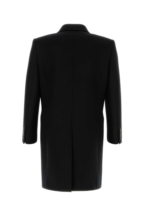 SAINT LAURENT Classic Black Wool Jacket for Men