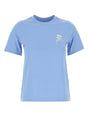 BURBERRY Cotton T-Shirt for Women - Light Blue